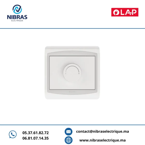 VARIATEUR ROTATIF BLANC