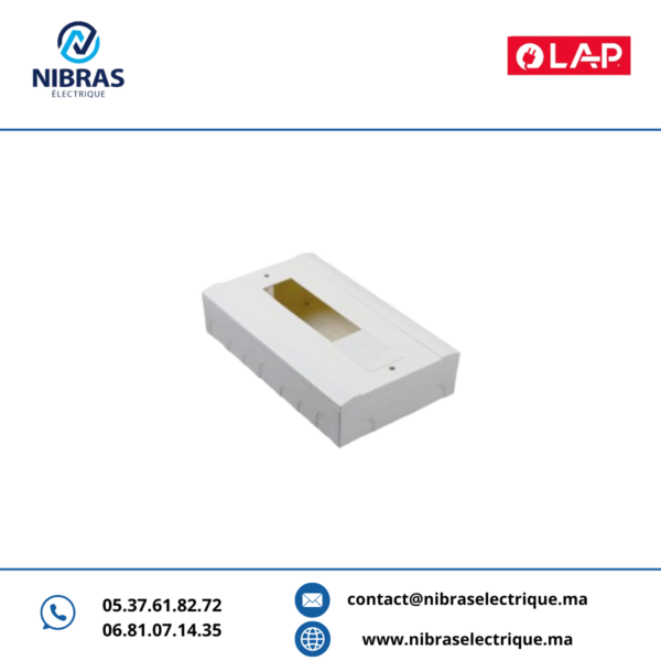 COFFRET APPARENT 12MODULES SANS PORTE