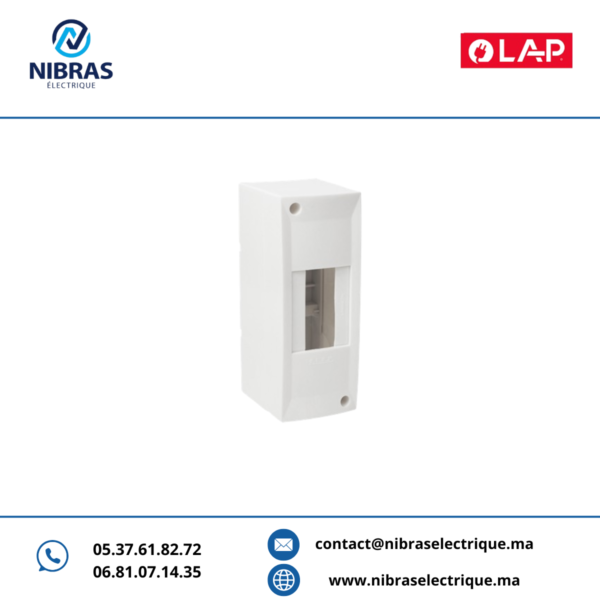 COFFRET APPARENT 2 MODULES