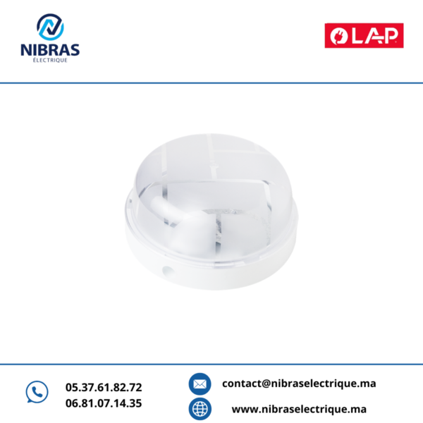 HUBLOT ROND EN PLASTIQUE E27