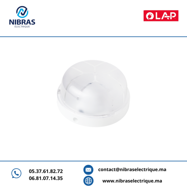 HUBLOT ROND EN PLASTIQUE E27