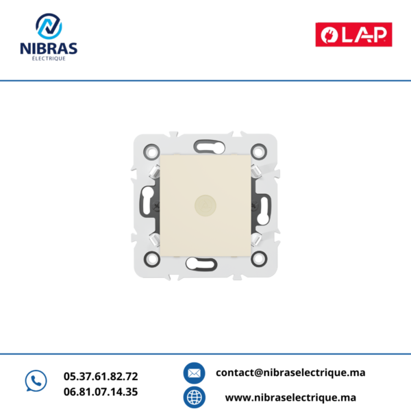 SORTIE DE FIL AVEC BOUCHON MARFIL