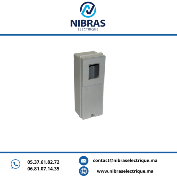 COFFRET 4F SIGLE ONE TYPE ZIZ AVEC BCC 80A ET RAILS MITEL