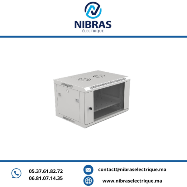 COFFRET INFORMATIQUE 9U 600X560 DE MARQUE CANOVAT