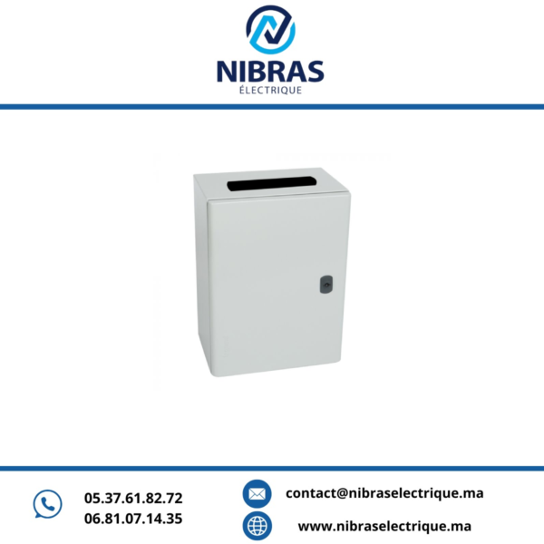 COFFRET TELE METTALLIQUE 30X20