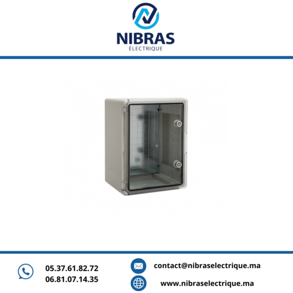 COFFRET TRANSPARENT300X250X140