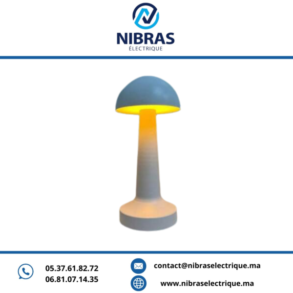 LAMP DE TABLE BLANC TACTILE MEGA