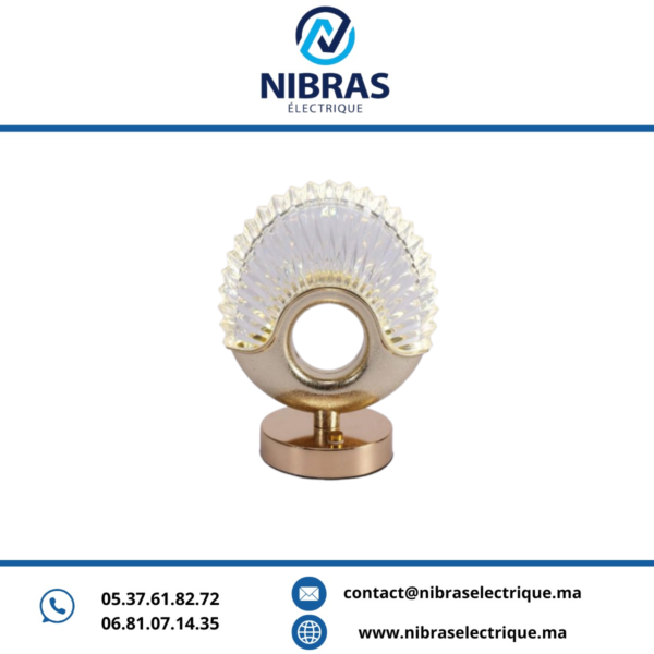 LAMP DE TABLE CRISTAL TACTILE MEGA