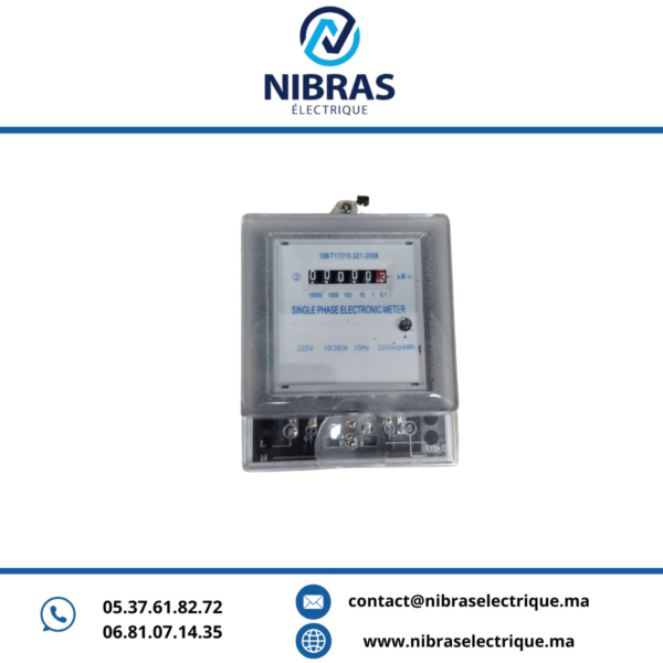 COMPTEUR ELECTRIQUE 2F 10/30