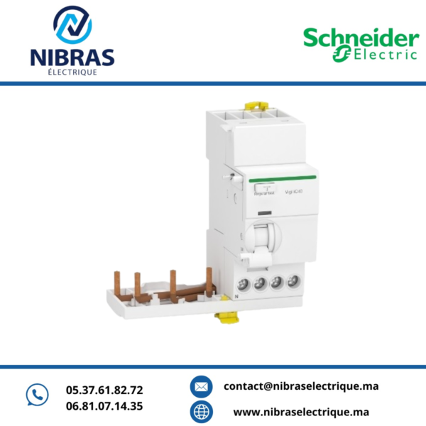 ACTI9 IC40 VIGI 3PN 40A 300MA A9Y83740 SCHNEIDER