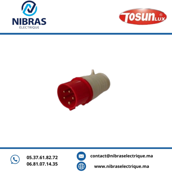 FICHE INDUSTRIEL MAL 3P+T+N TS-025 32A TOSUN