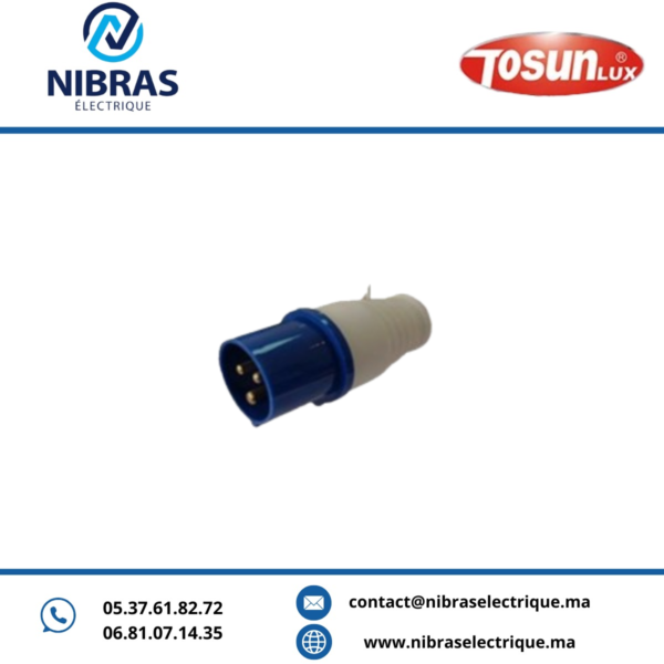 FICHE INDUSTRIEL MAL 2P+T TS-023 32A TOSUN