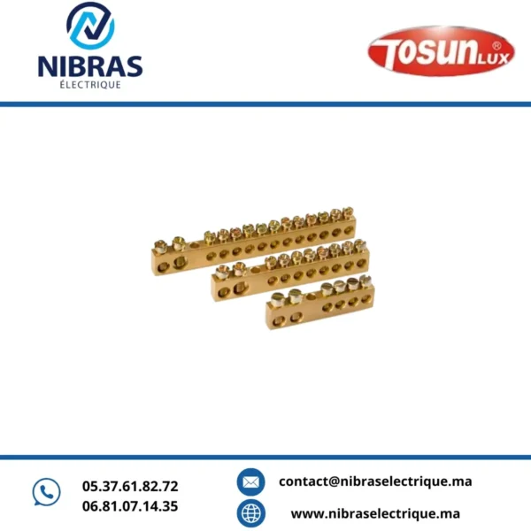 BORNIER DE TERRE EREPARTITION XQ-0812 8X12 18P TOSUN