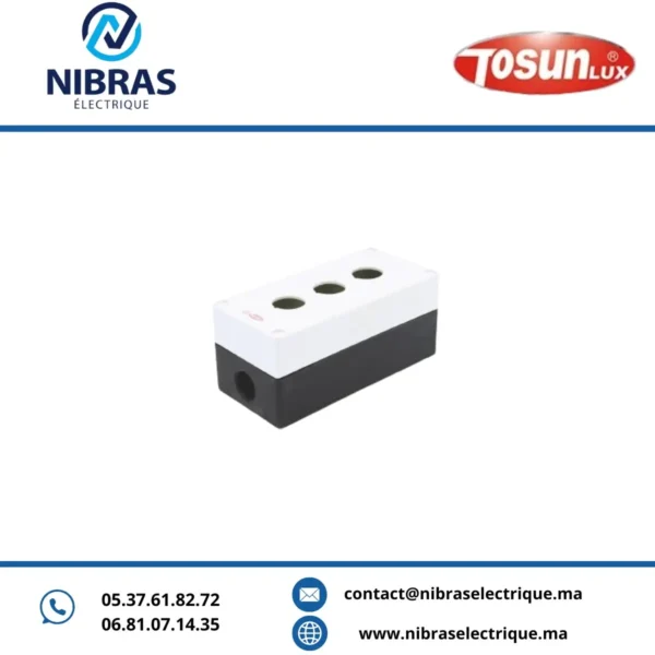 BOITE HJ 9/3 TROIS TROUS TOSUN