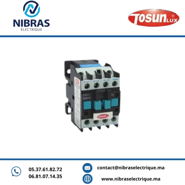 CONTACTEUR TSC1-D09A 380V TOSUN