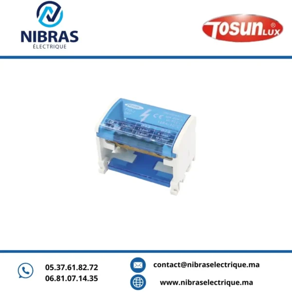 RÉPARTITEUR EUR MODULAIRE TTD-1, 2X7 100A TOSUN
