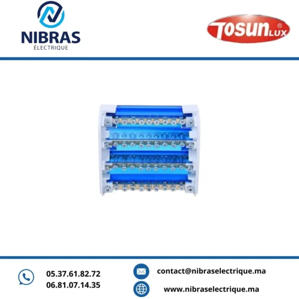 RÉPARTITEUR TOSUN EUR MODULAIRE TTD-4, 4X7 100A TOSUN