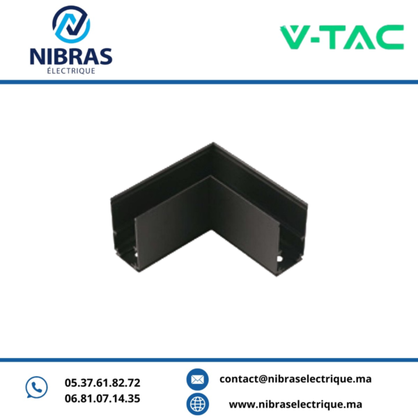 V-TAC MAGNETIC SLIM 90D CONNECTOR ENCASTRER