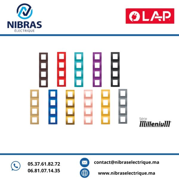 MULTICADRES 4 POSTES VERTICALE Millenium