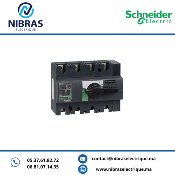 SECTIONNEUR INTERPACT 4P 125A SCHNEIDER