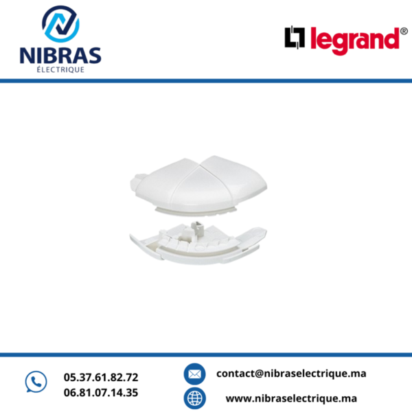 ANGLE EXTER JOUE H35 BLANC  LEG