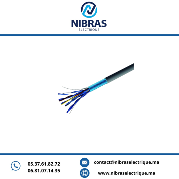 CABLE TELEPHON LY 7P 05MM ESTEL