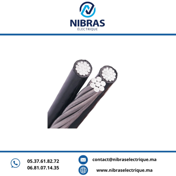 CABLE TORSADE ALUMINIUM 4X25MM²