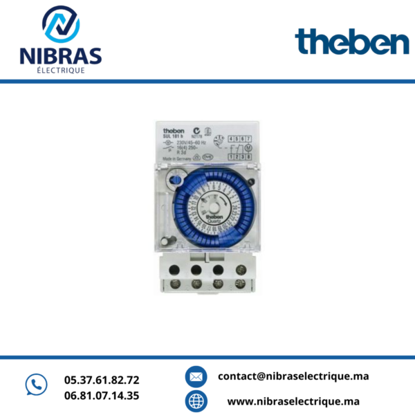 INTERRUPTEUR CREPUSCULAIRE THEBEN SUL-181H 230V