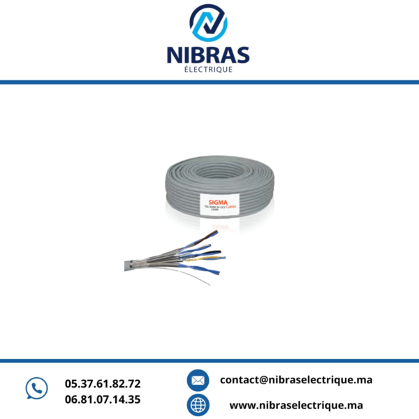 M CABLE CLY SIGMA 2P