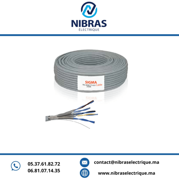 M CABLE CLY SIGMA 7P