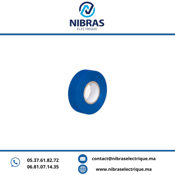 SCOTCH 19X20MM SIGMA BLEU