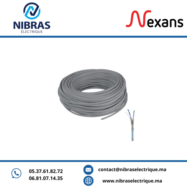 CABLE TEL 10 PAIRE 0.5 MM² NEXANS