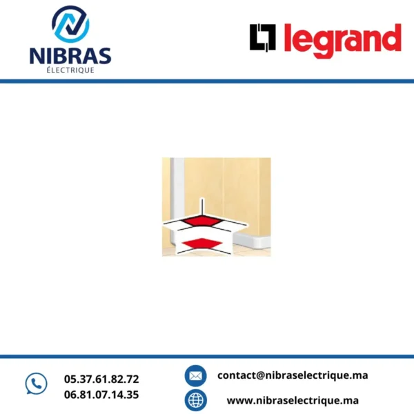 ANGLE INTER H35 BLANC LEG