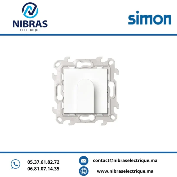 Sortie de fil connexion rapide blanc Simon 24 harmonie