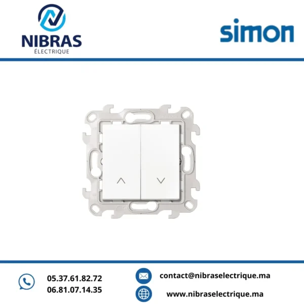 POUSSOIR INVERSEUR BLANC SIMON 24