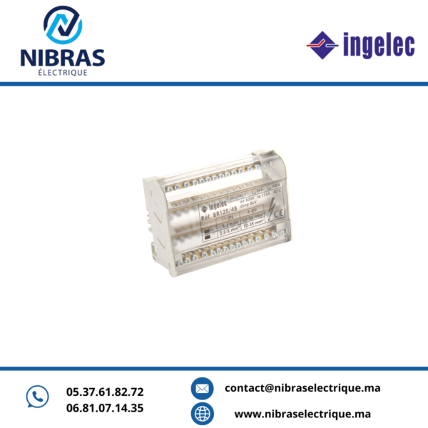 REPARTITEUR 4P 100A 4 MODULES INGELEC