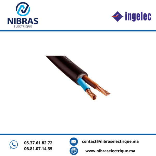 Câble U1000RO2V 2*16 mm² INGELEC