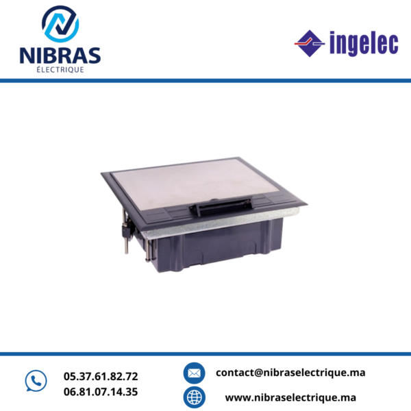 BOITE DE SOL 4 MOD COUV PLASTIQUE BS04/P ING