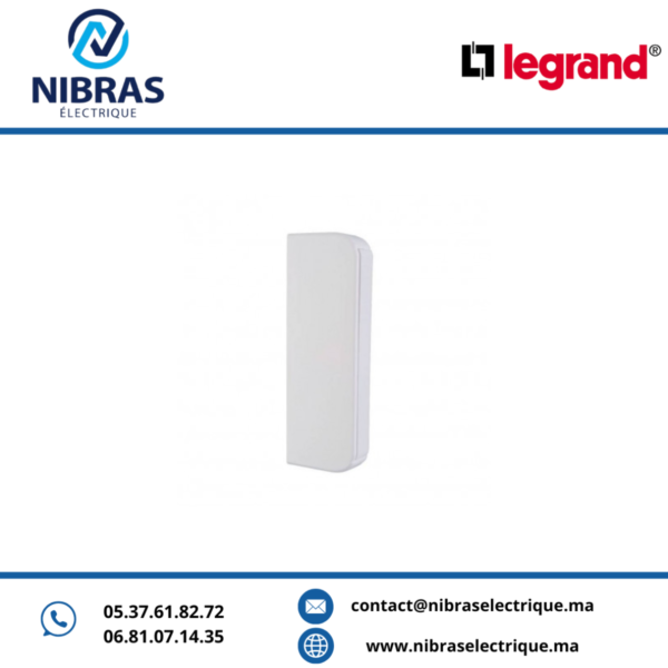 EMBOUT 35/50X80 BLANC LEG