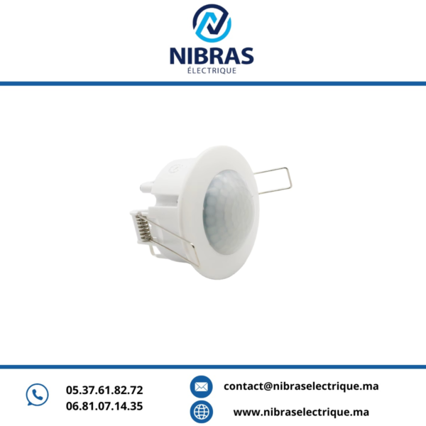 DETCTEUR MOUV ENCASTRE 360 6M ES-P17A