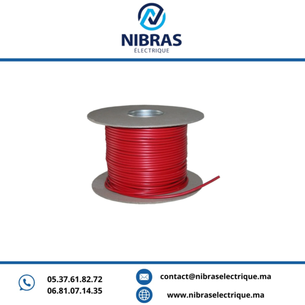 Câble ALARM CUIVRE 1 PAIRE STY 1X2X080