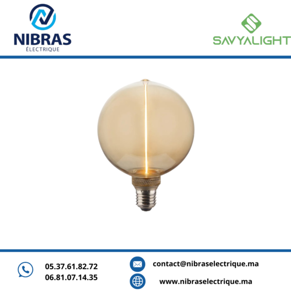 LAMPE FIL LED E27 3W AMB 1800K