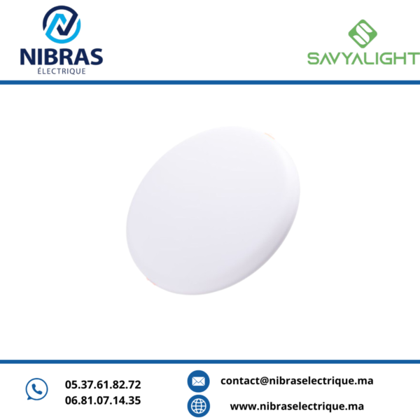 PANEL LED APP ROND 6500K