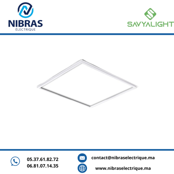 PANELLED ENC 48W 6500K 596X596