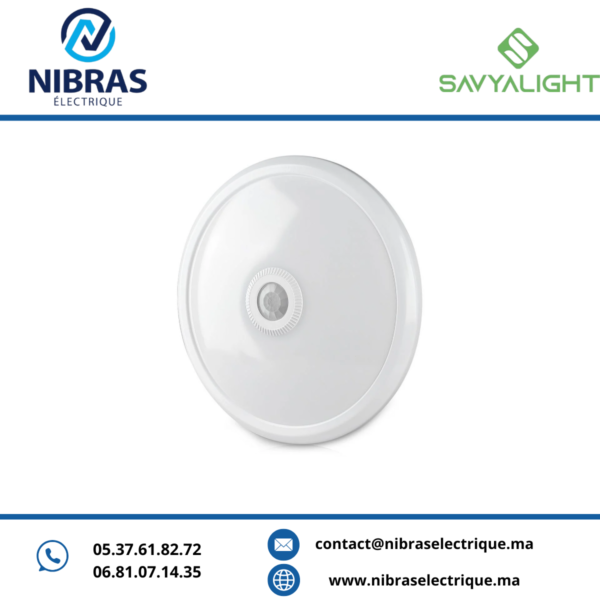 PLAFO LED RO+DET 18W 6500K