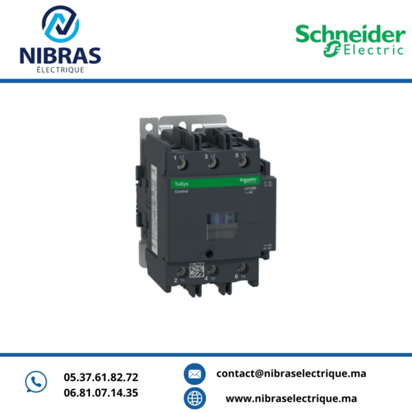CONTACTEUR 3P 80A 220V SCHNEIDER