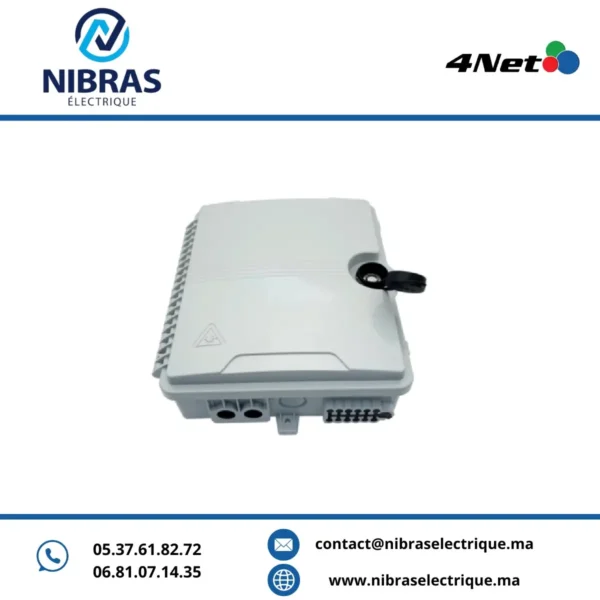 Boite de distribution de 12ports non équipée (Slim Box)
