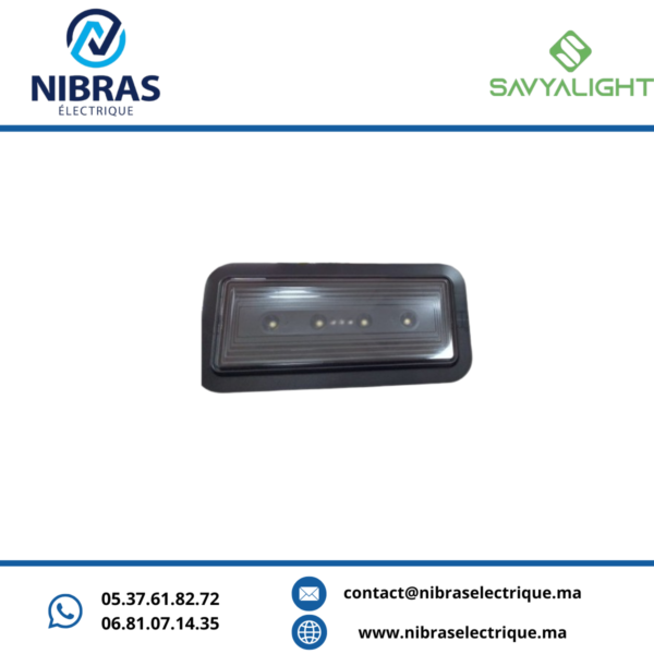 BLOC SECOUR LED 70LM SE-1917L NOIR