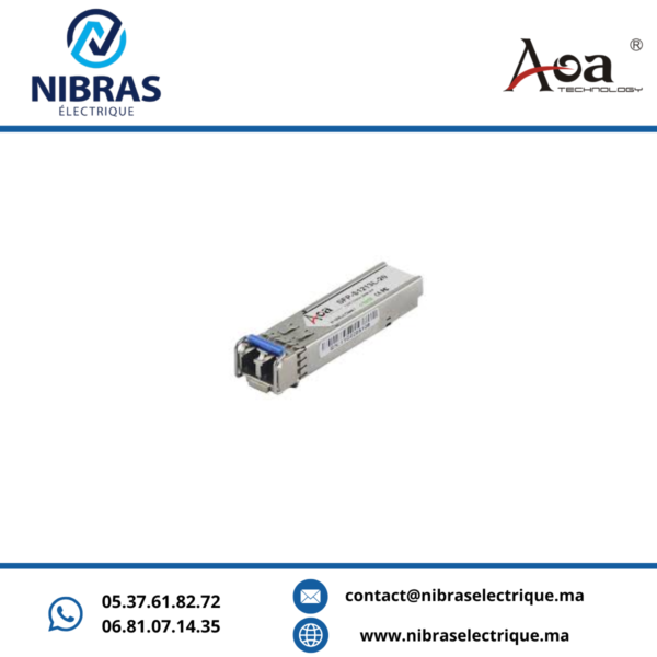 Module SFP MONOMODE 1.25G 20KM Duplex LC DE MARQUE AOA