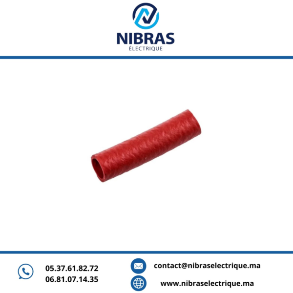 MANCHON (25x12MM) HELAVIA A4 ROUGE